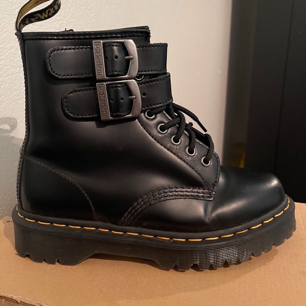 Black Dr. Martens boots